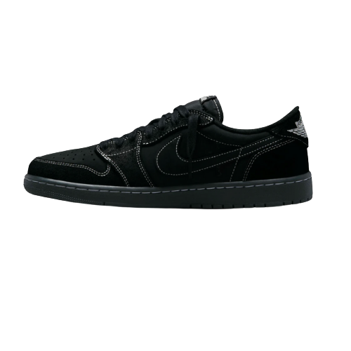 JORDAN 1 LOW TRAVIS SCOTT BLACK PHANTOM