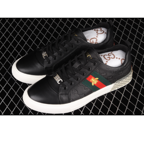 GUCCI BLACK BEETLE LOW