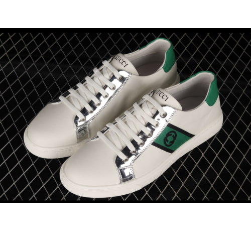 GUCCI LOW WHITE GREEN