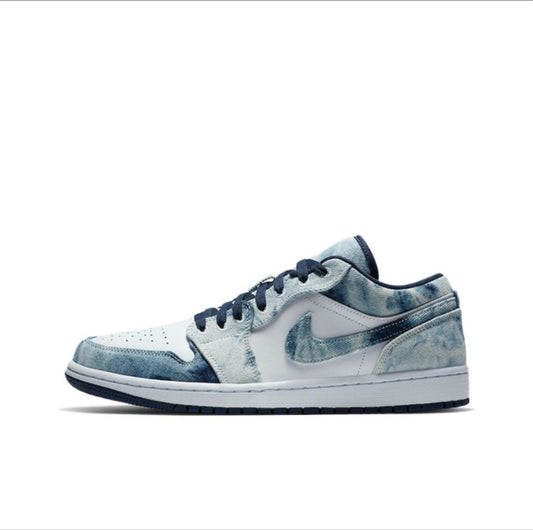 Jordan 1 low se washed denim