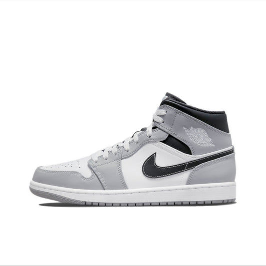 Jordan 1 Mid Light Smoke Grey