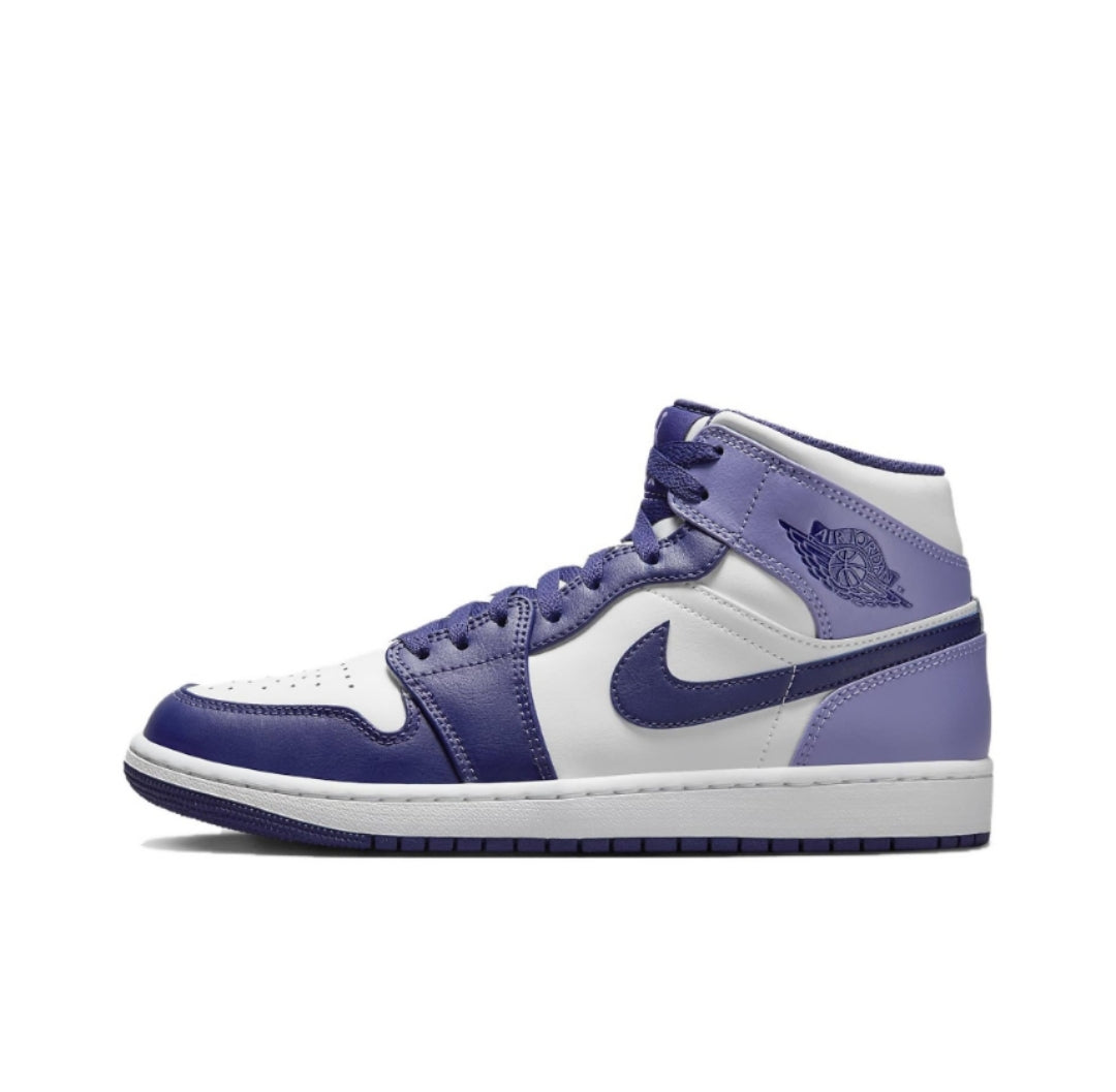 Jordan 1 Mid Blueberry