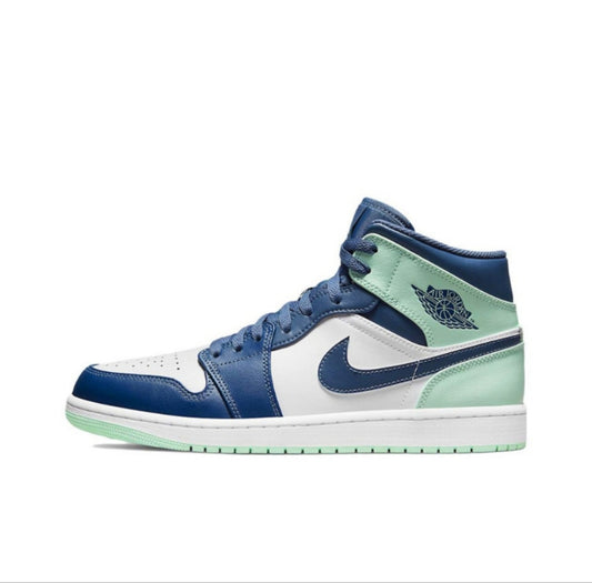 Jordan 1 mid blue mint