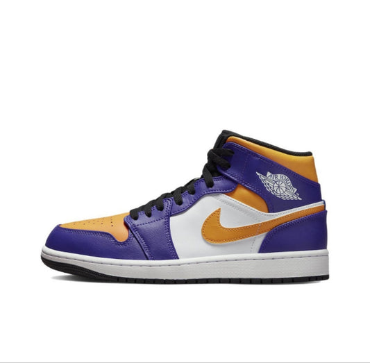 Jordan 1 mid lakers